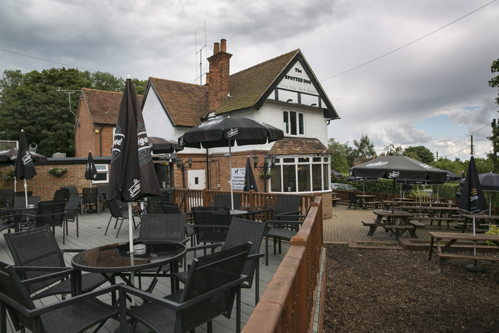 About The Spotted Dog in Cold Ash near Thatcham and Newbury